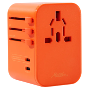 Adaptor Matador Global Travel Adapter portocaliu/ Orange