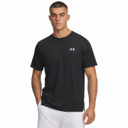 Tricou bărbați Under Armour Tech Vent Jacquard Ss negru/alb Black/White