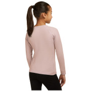 Tricou funcțional copii Icebreaker K 200 Oasis LS Crewe Pink Quartz