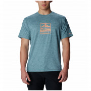 Tricou bărbați Columbia Kwick Hike™ Graphic SS Tee albastru