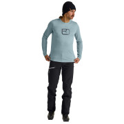 Tricou bărbați Ortovox 150 Cool Mtn Silhouette Ls Men's