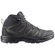 Încălțăminte de trekking pentru bărbați Salomon Exraise Mid Gtx negru/verde Black / Black / Olive Night