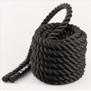 Posilovací lano Yate 15m x 3,8cm negru