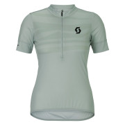 Tricou de ciclism femei Scott Jersey W's Endurance LT SS verde/gri spray grey