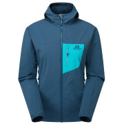 Geacă femei Mountain Equipment Echo Hooded Jacket Women's albastru Majolica Blue/Topaz