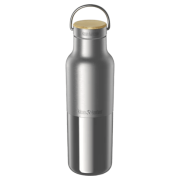 Termos Klean Kanteen Rise Reflect 16oz (w/ Bamboo Cap) argintiu Brushed Stainless