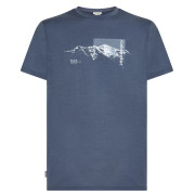 Tricou funcțional bărbați Icebreaker Men M 150 Tech Lite SS Tee Pure Altitude gri/albastru Dawn