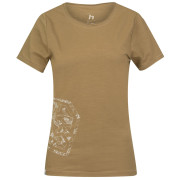 Tricou femei Hannah Zoey Il maro dull gold