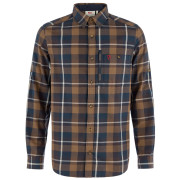 Cămașă bărbați Fjällräven Fjällglim Regular Shirt M maro Wood Brown-Black Oak