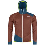 Geacă bărbați Ortovox Col Becchei Hybrid Jacket Men's portocaliu/ Clay Orange