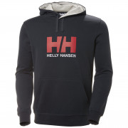 Hanorac bărbați Helly Hansen Hh Logo Hoodie albastru închis