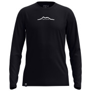 Tricou bărbați Ortovox 150 Cool Mountain Long sleeve negru Black Raven