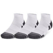 Set șosete Under Armour Performance Tech 3pk Low alb White / White / Jet Gray