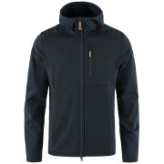 Hanorac bărbați Fjällräven Keb Fleece Hoodie albastru închis