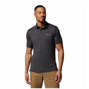 Tricou bărbați Columbia Parsons Point™ Polo negru Black Heather, Shark