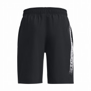 Pantaloni scurți copii Under Armour Woven Graphic Shorts-BLK