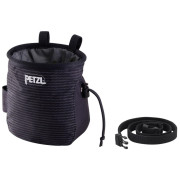 Săculeț pentru magneziu Petzl Saka negru Stripes