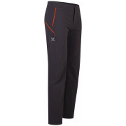 Pantaloni softshell bărbați Montura Octa Hybrid Pants gri închis antracite/orange