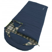 Sac de dormit tip pătură Outwell Camper Lux albastru închis