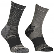 Șosete bărbați Ortovox Alpine Mid Socks M negru/gri