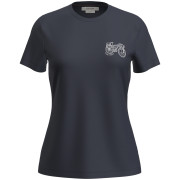 Tricou funcțional femei Icebreaker W Mer 150 Tech Lite SS Tee Adventure Rid albastru închis Midnight Navy