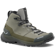 Încălțăminte turistică bărbați Salewa Puez Leather Mid Ptx M khaki Shadow/Dark Olive