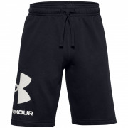 Pantaloni scurți bărbați Under Armour Rival FLC Big Logo Shorts negru