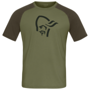 Tricou bărbați Norrona femund pureUll T-shirt olive Loden Green