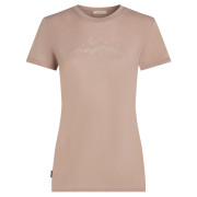 Tricou femei Icebreaker Women Merino 150 Tech Lite SS Tee Sparkling Stars roz Pink Quartz