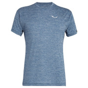 Tricou bărbați Salewa Puez Melange Dry M S/S Tee albastru