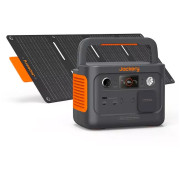 Set solar Jackery Explorer Explorer 300 Plus + SolarSaga 40 W Mini negru/portocaliu