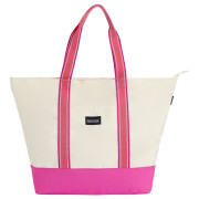 Geantă de plajă Regatta Boulder Beach Bag alb/roz Light Vanilla Rose Violet