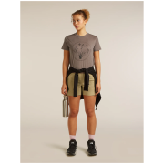 Tricou femei Icebreaker Merino 150 Tech Lite SS Crop Tee Seed Story