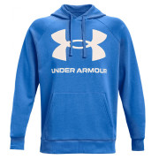 Hanorac bărbați Under Armour Rival Fleece Big Logo_HD albastru