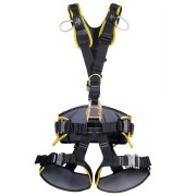 Ham de lucru Singing Rock Expert 3D negru/galben Speed Steel