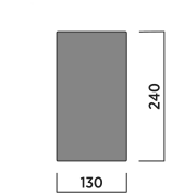 Folie de sol pentru cort Easy Camp Rosebay Universal Carpet 1.3 x 2.4 m