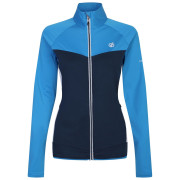 Hanorac funcțional de damă Dare 2b Elation II Core Stretch albastru / negru Moonlight Denim/Swedish Blue