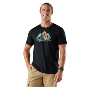 Tricou funcțional bărbați Smartwool Triangle Mountain Active Short Sleeve Graphic Tee