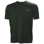 Tricou bărbați Helly Hansen Skog Graphic T-Shirt verde 418 Dark Jungle