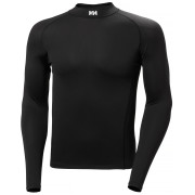 Tricou funcțional bărbați Helly Hansen Waterwear Rashguard negru 990 BLACK