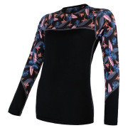 Tricou funcțional femei Sensor Merino Impress (long sleeve)