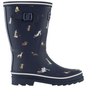 Cizme de cauciuc Regatta Womens Amelia albastru Navy Dogs