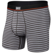 Boxeri Saxx Non-Stop Stretch Cotton Boxer Brief Fly gri