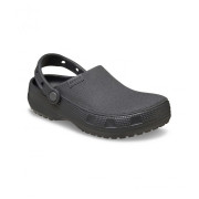 Papuci bărbați Crocs Classic Crafted Clog gri Black Sand