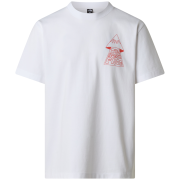 Tricou bărbați The North Face M Mountain Play Relaxed Short Sleeve Tee-Graphic alb TNF WHITE