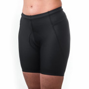 Pantaloni scurți de ciclism femei Sensor Cyklo Entry True Black