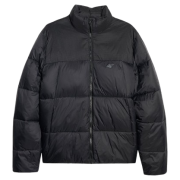 Geacă bărbați 4F Down Jacket M601 negru DEEP BLACK