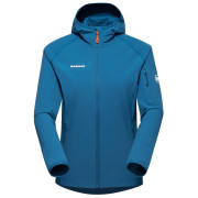 Geacă femei Mammut Madris Light ML Hooded Jacket Women albastru deschis deep ice50550