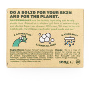 Gel de duș Totally Solid Solid Shower Gel EO Range - Cedarwood & Eucalyptus