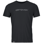 Tricou funcțional bărbați Ortovox 150 Cool Brand Ts M negru Black Raven